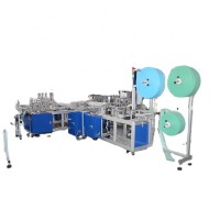 Factory Automatic Surgical Dust 3 ply ear loop face mask machine